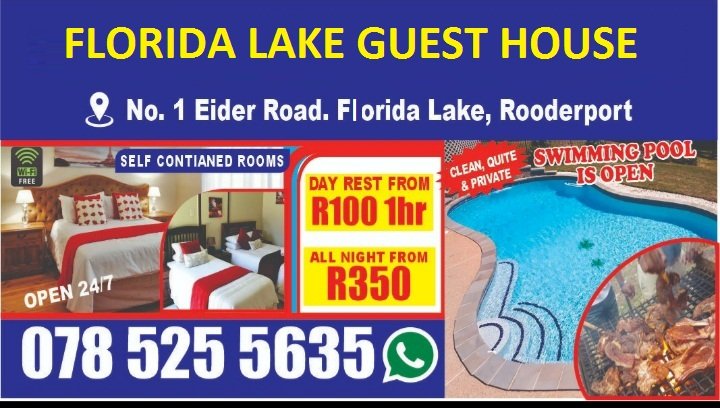 Florida Lake Guest House in Roodeport, Johannesburg