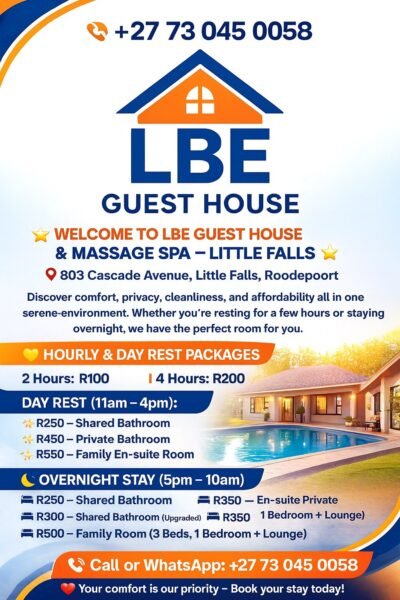 LBE Guesthouse in Roodeport