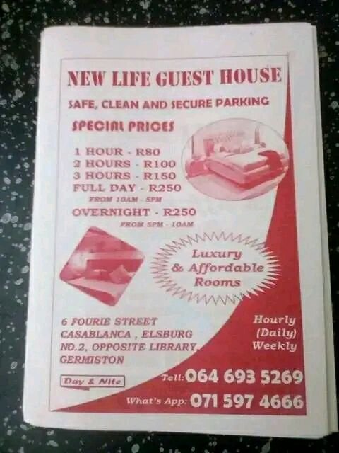 Day Rest & Hourly Rooms Newlifegermiston